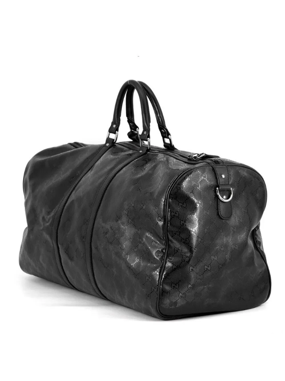 Gucci Boston Bag GG Supreme Black